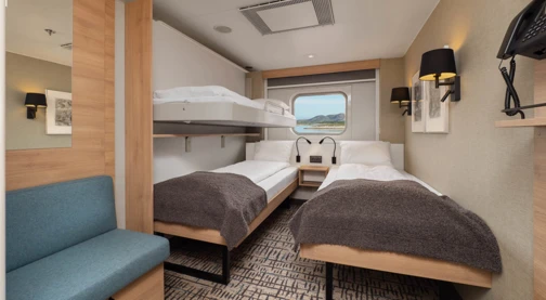 Dreifachkabine - Mitteldeck