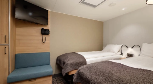 Innere Doppelkabine - Unteres Deck