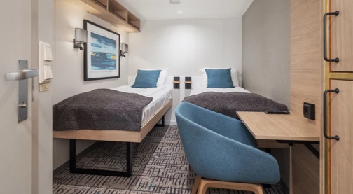 Cabine intérieure - Pont inférieur