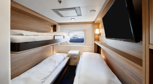 Cabine triple - Ponts supérieurs ou intermédiaires