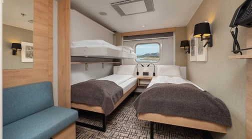 Cabine triple - Pont intermédiaire