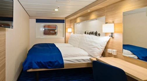 Cabine double - Pont supérieur