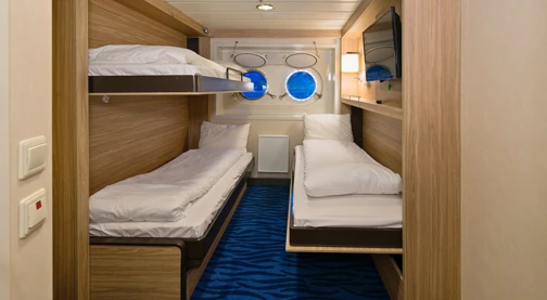 Cabine triple - Pont inférieur