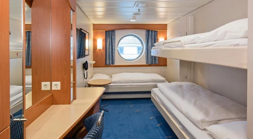 Cabina tripla - Ponte intermedio