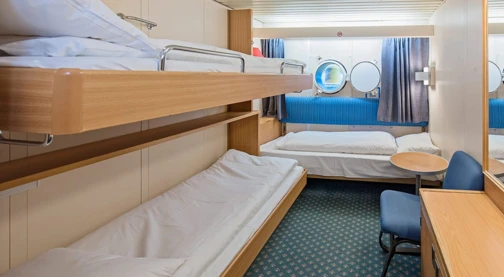 Cabina tripla - ponte superiore