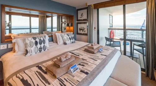 Doppelkabine mit Balkon