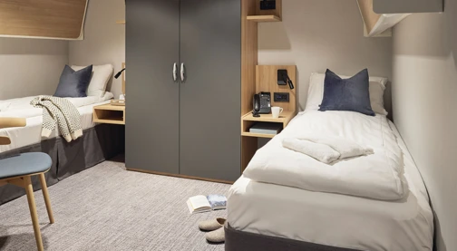 Accessible interior cabin