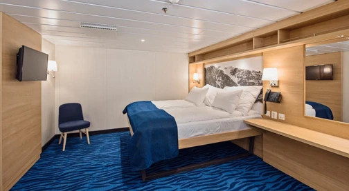 Cabine intérieure - Pont supérieur