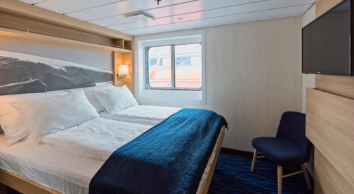 Cabine extérieure - Pont supérieur