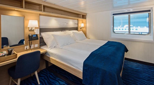 Cabine extérieure - Pont supérieur