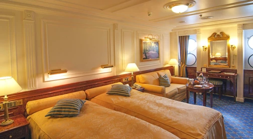 Kat E Deluxe-Kabinen - Kabinendeck