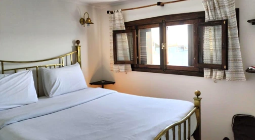 Double cabin on the main deck