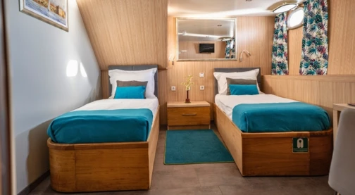 Cabine double - Pont inférieur