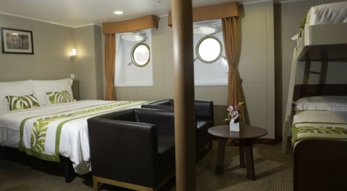 Standard Vierbettkabine - Unterdeck