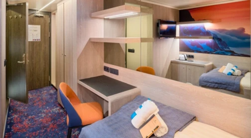 Doppelkabine mit Bullauge