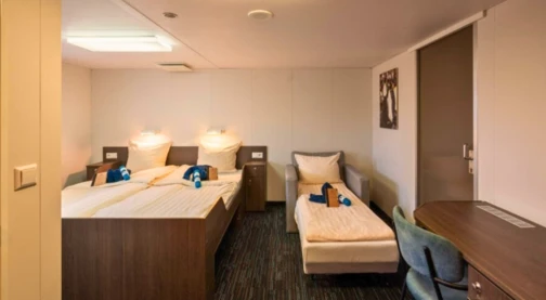 Camarote doble superior