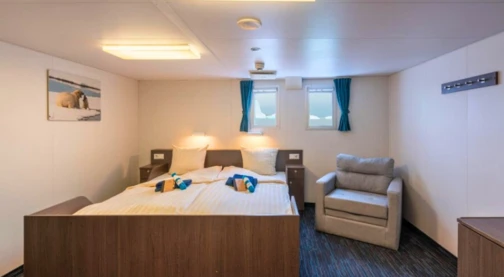 Camarote doble superior