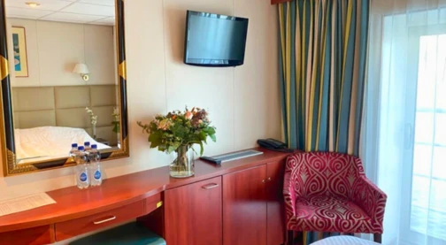 Cabina con finestra a golfo - Ponte superiore