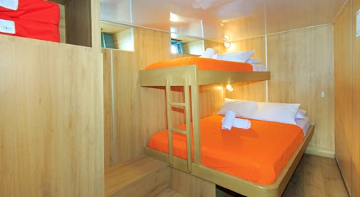 Cabina doppia – Ponte inferiore