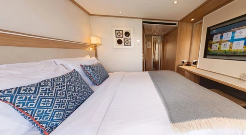 Französische Balkonkabine - Oberes Deck