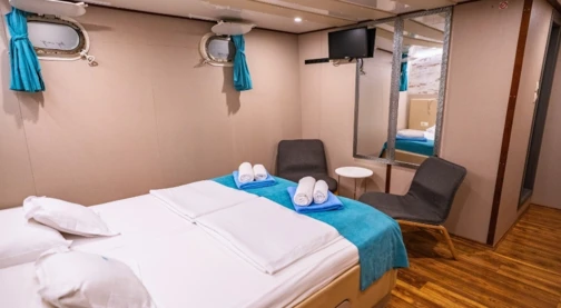 Cabine double - Pont inférieur
