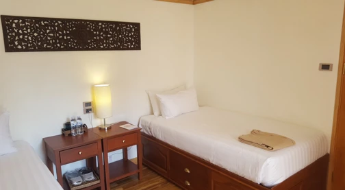 Cabine double sur le pont supérieur