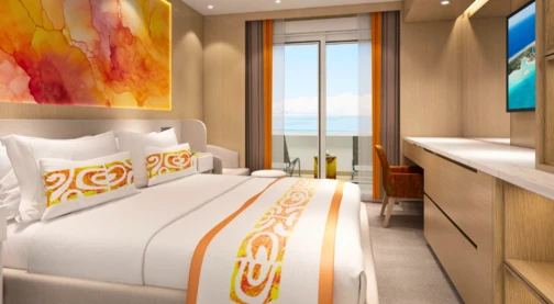 Cabina superior de lujo - Cubierta de embarcaciones, Cubierta con terraza, Cubierta con piscina