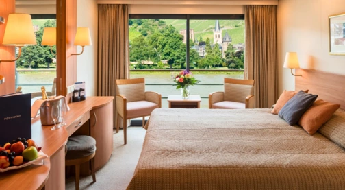 Cabine double avec balcon – Pont supérieur avant