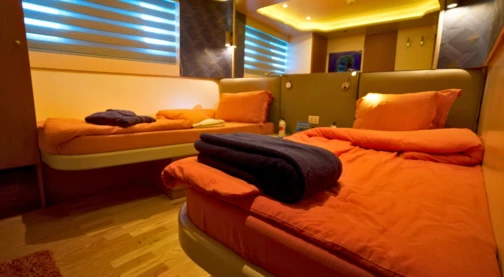 Cabine double - Pont inférieur