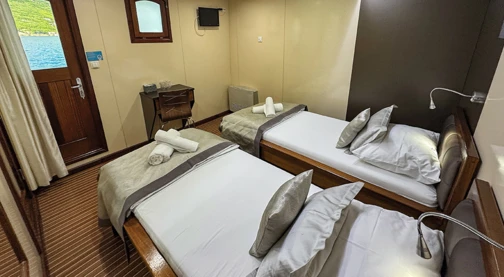 Cabina doppia - Ponte inferiore