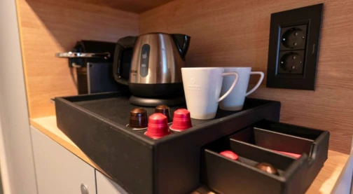 Cabina superior King con vistas al mar