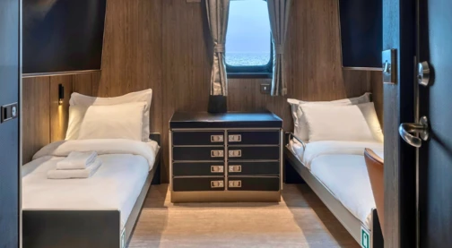 Cabine double supérieure