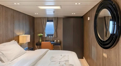 Cabina premium - Proa del barco