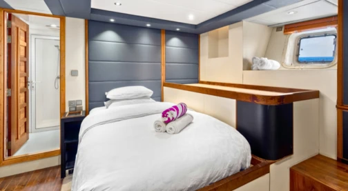 Single cabin - Lower deck