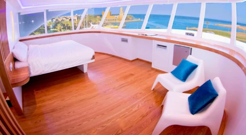 Cabine Requin Baleine VIP - Pont supérieur