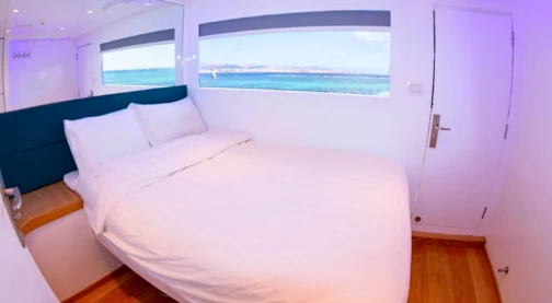 Cabines individuelles Barracuda et Poisson Lune - Pont sundeck