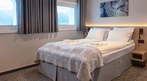 Doppelkabine Superior mit Heckblick