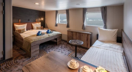 Cabine double supérieure