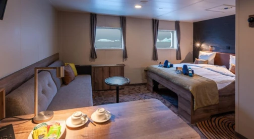 Cabine double supérieure