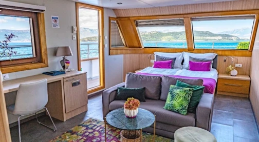 Cabina doble con balcón - Cubierta superior