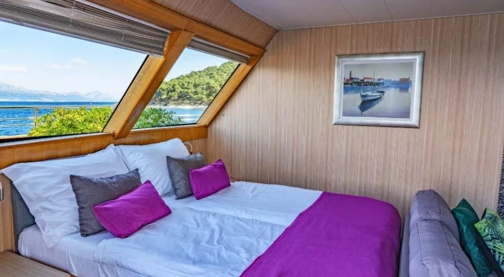 Cabina doble con balcón - Cubierta superior