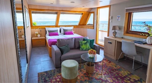 Cabina doble con balcón - Cubierta superior