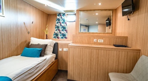 Cabina individual - Cubierta inferior