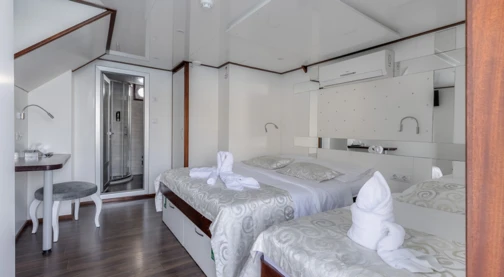 Cabine triple - Lit queen-size - Pont principal