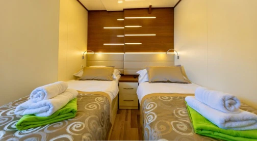 Cabine Double - Pont inférieur