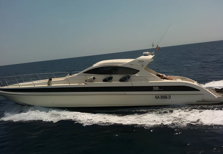 Conam 58 Sport HT Portisco harbour | Terry Blue