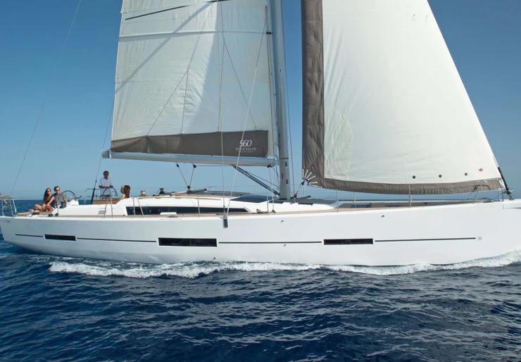 Dufour 560 GL Hafen von Lefkada | DRUNKEN SAILOR
