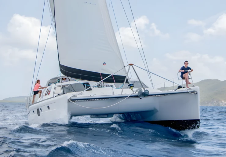 Voyage 480 Tortola harbour | LET IT GO