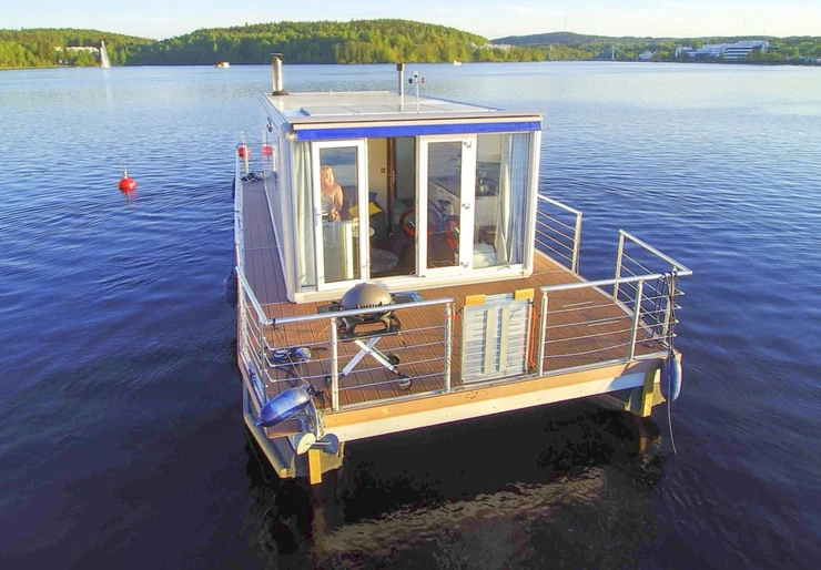 Houseboat Spa 24 m2 Heinola | Spa NS24 Moonlight