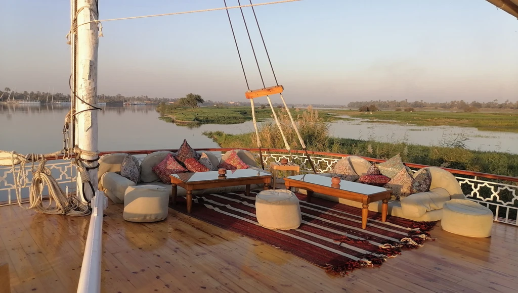 6 day cruise aboard a Dahabieh on the enchanting Nile